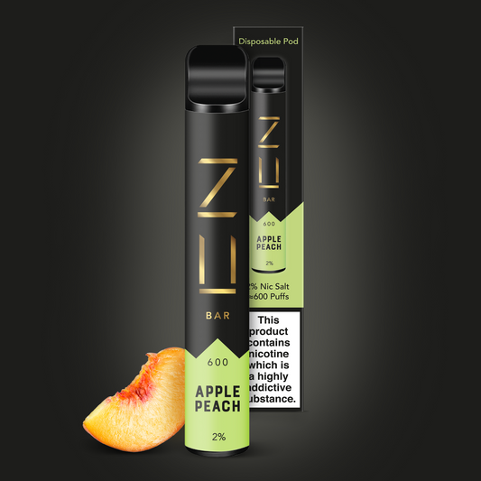 ZU Bar Apple Peach Disposable Pod