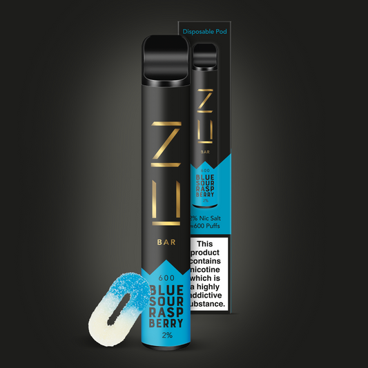 ZU Bar Blue Sour Raspberry Disposable Pod