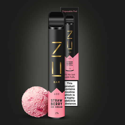 ZU Bar Strawberry Ice Cream Disposable Pod