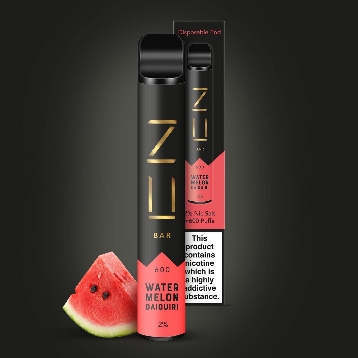 ZU Bar Watermelon Daiquiri Disposable Pod