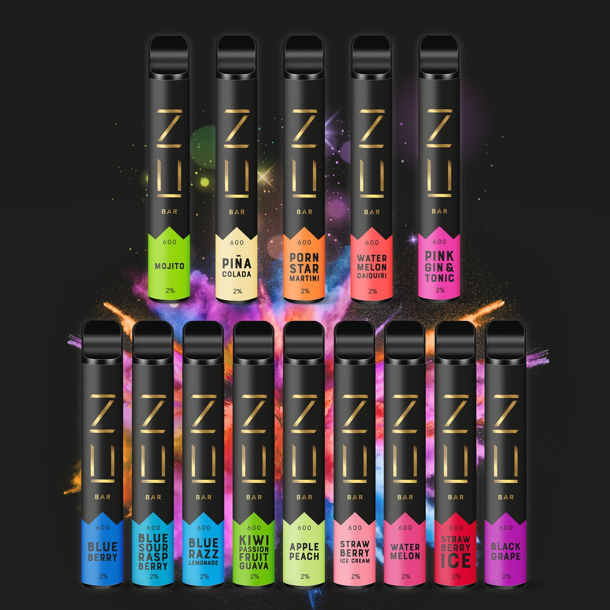 ZU Bar Variety Bundle Disposable Pods – ZU VAPES