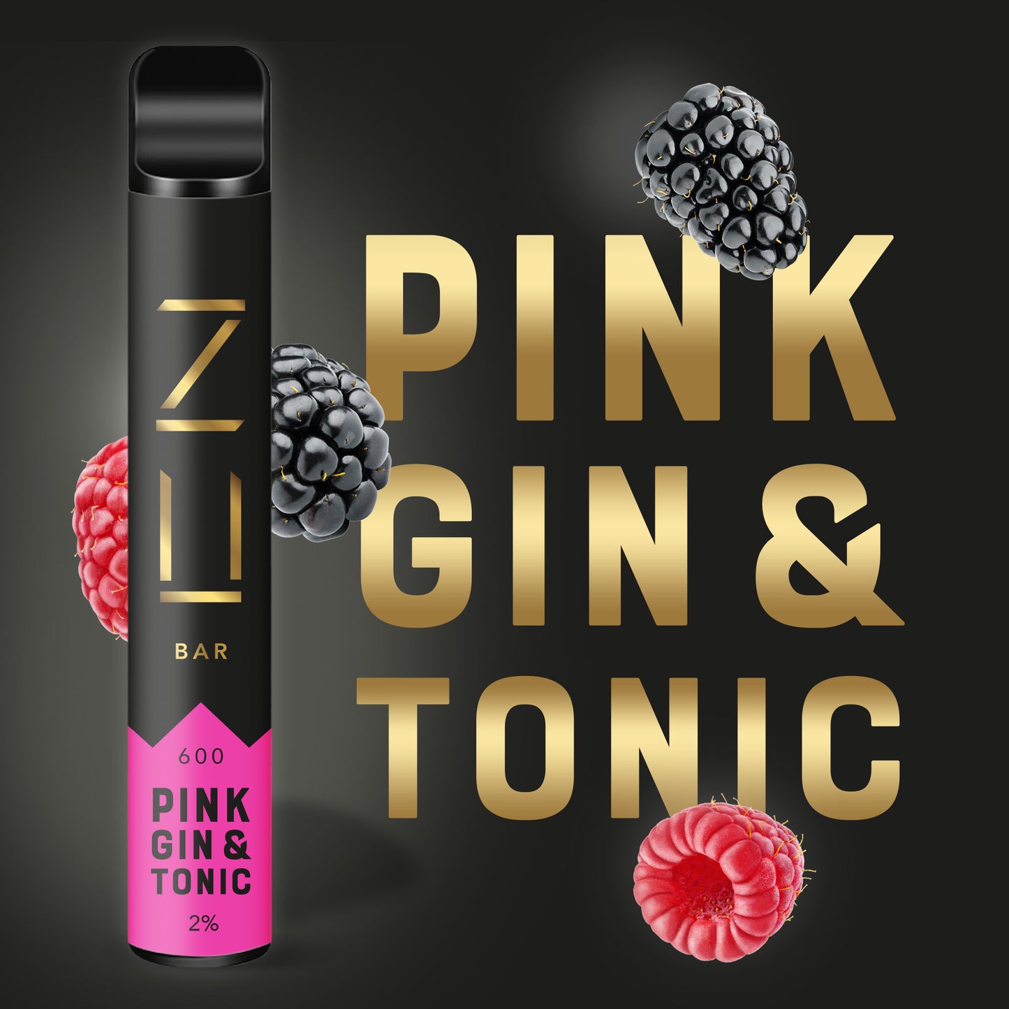 ZU Bar Pink Gin And Tonic Disposable Pod